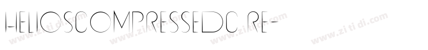 HeliosCompressedC Re字体转换
